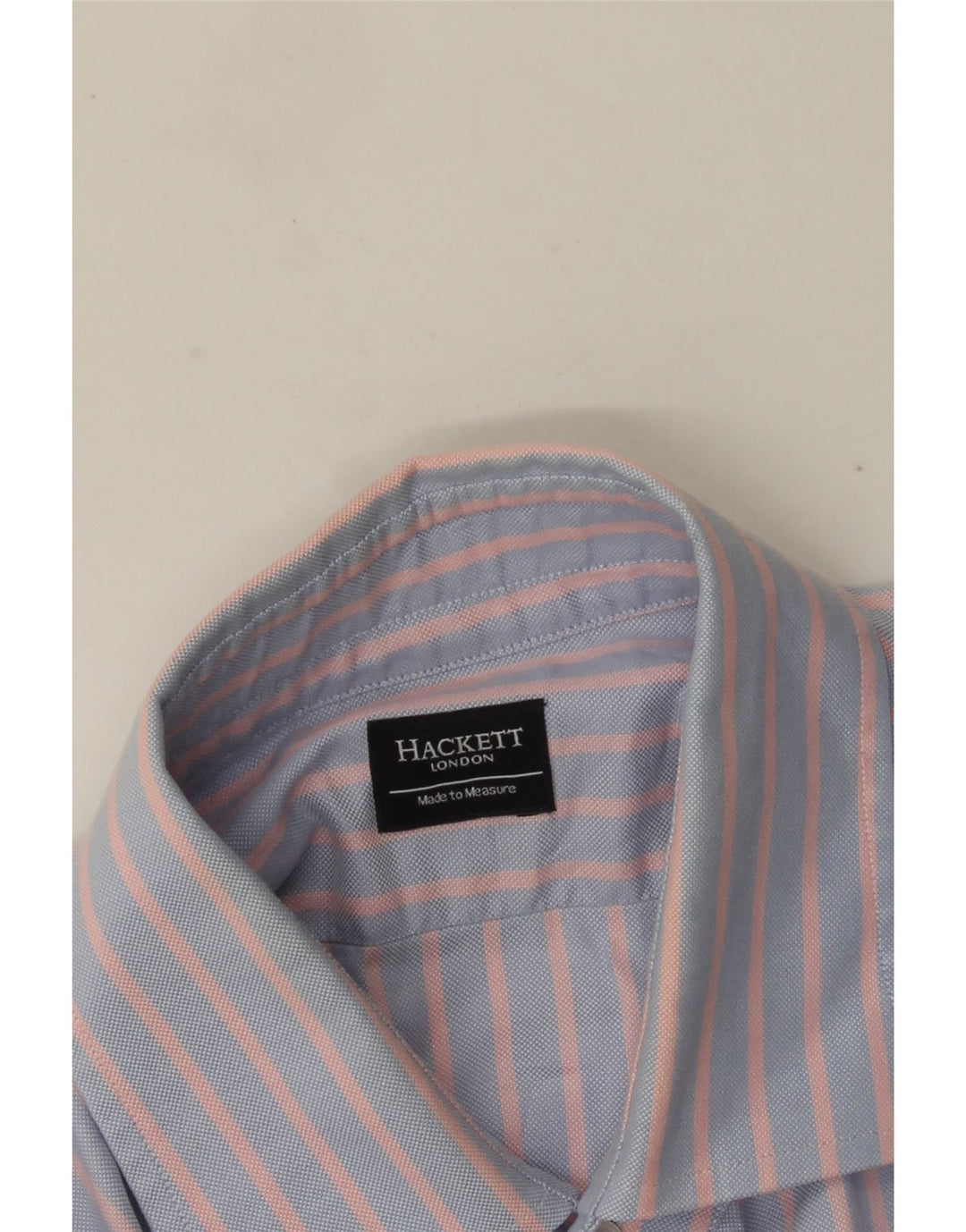 Camicia formale da uomo Hackett a righe blu medio