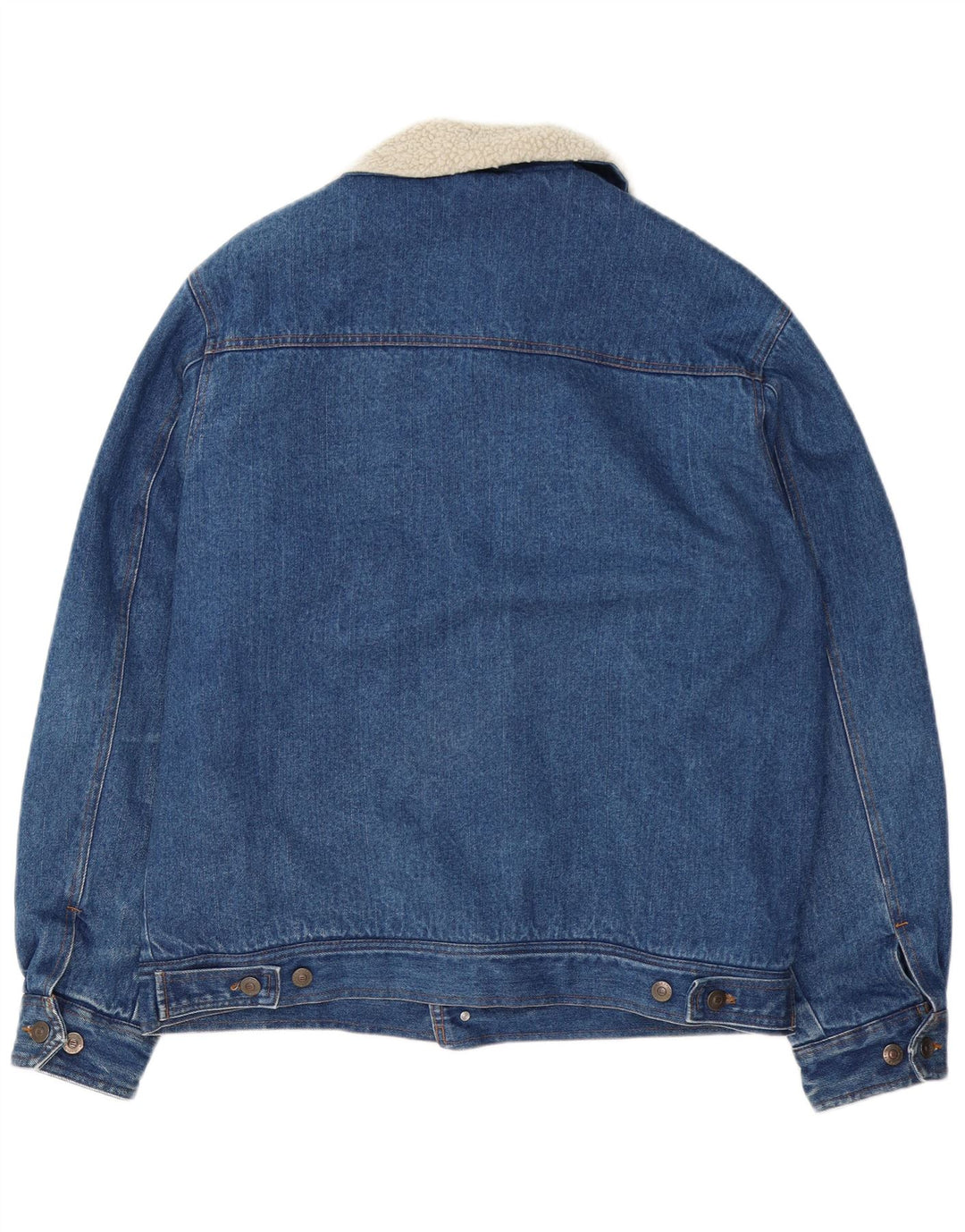 Giacca da uomo in denim sherpa EXPLORER IT 52 XL cotone blu