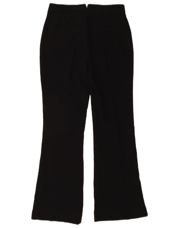 Pantaloni casual svasati da donna Zara piccoli W26 L30 neri