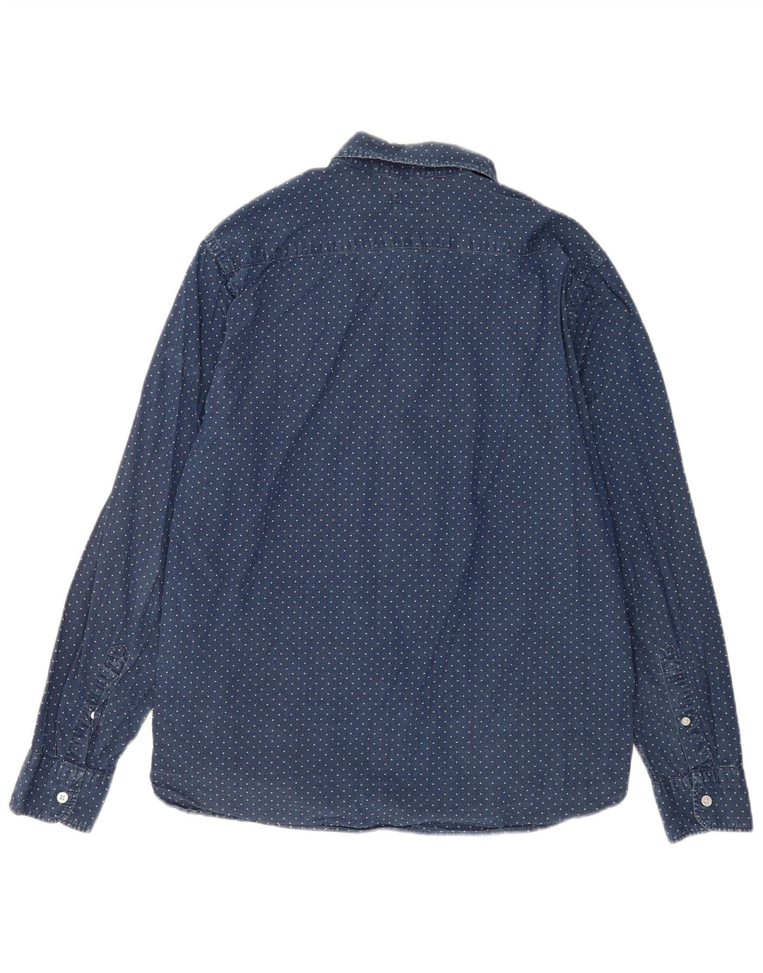 Camicia Levi's Uomo Large in cotone maculato blu navy