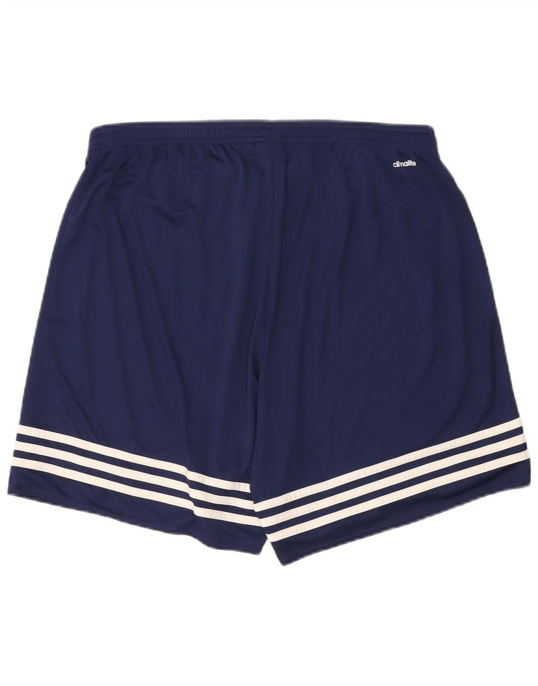 Pantaloncini sportivi Adidas Climalite da uomo XL in poliestere blu navy