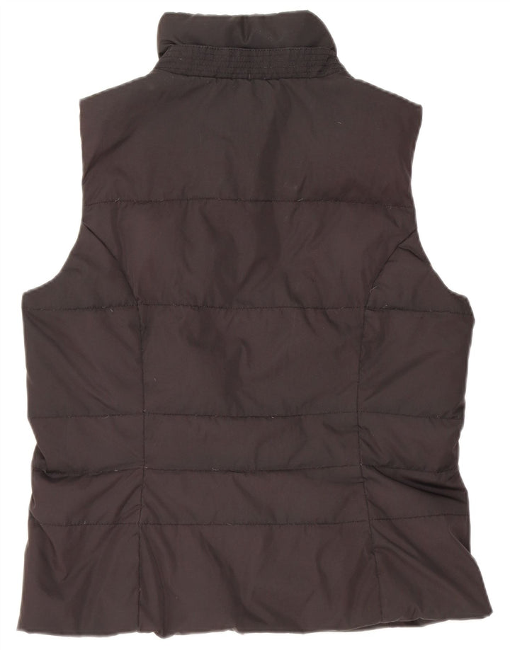 Gilet imbottito da donna Tommy Hilfiger UK 14 grande poliestere nero