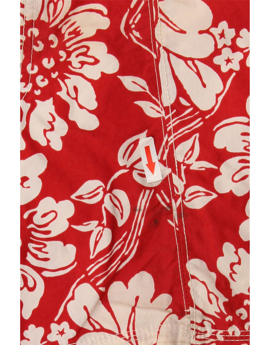 Pantaloncini da bagno da uomo North Sails Large rosso floreale in poliammide