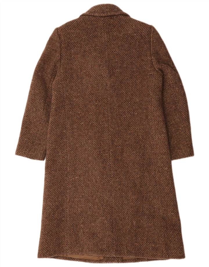 Cappotto doppiopetto da donna VINTAGE UK 14 Marrone medio