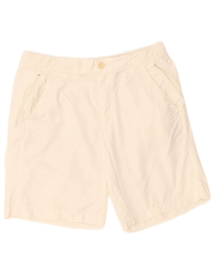 Pantaloncini chino da donna Canadiens IT 44 medi W30 cotone bianco