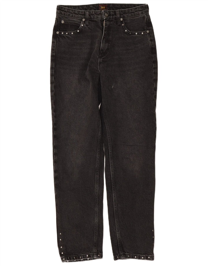 Jeans dritti Carol da donna Lee W28 L28 cotone nero