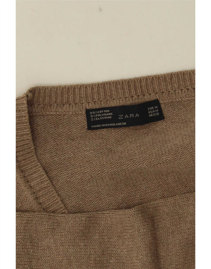 Maglione cardigan da donna Zara UK 12 Grigio medio