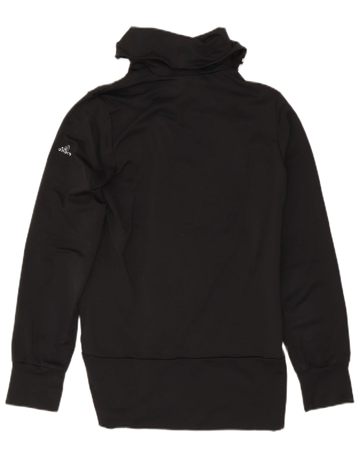 Giacca da tuta da donna Adidas UK 10 Small Poliestere nero