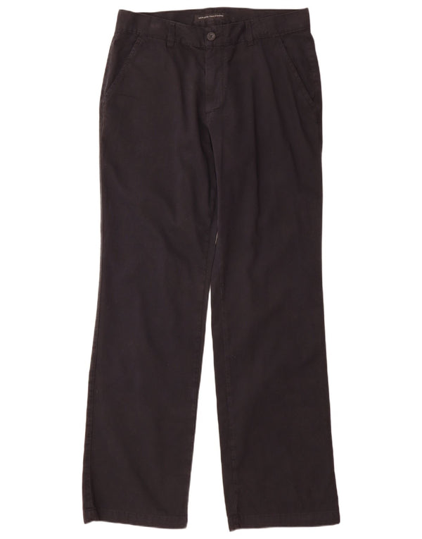 Pantaloni chino dritti da uomo Sergio Tacchini IT 50 Large W34 L34 Blu Navy