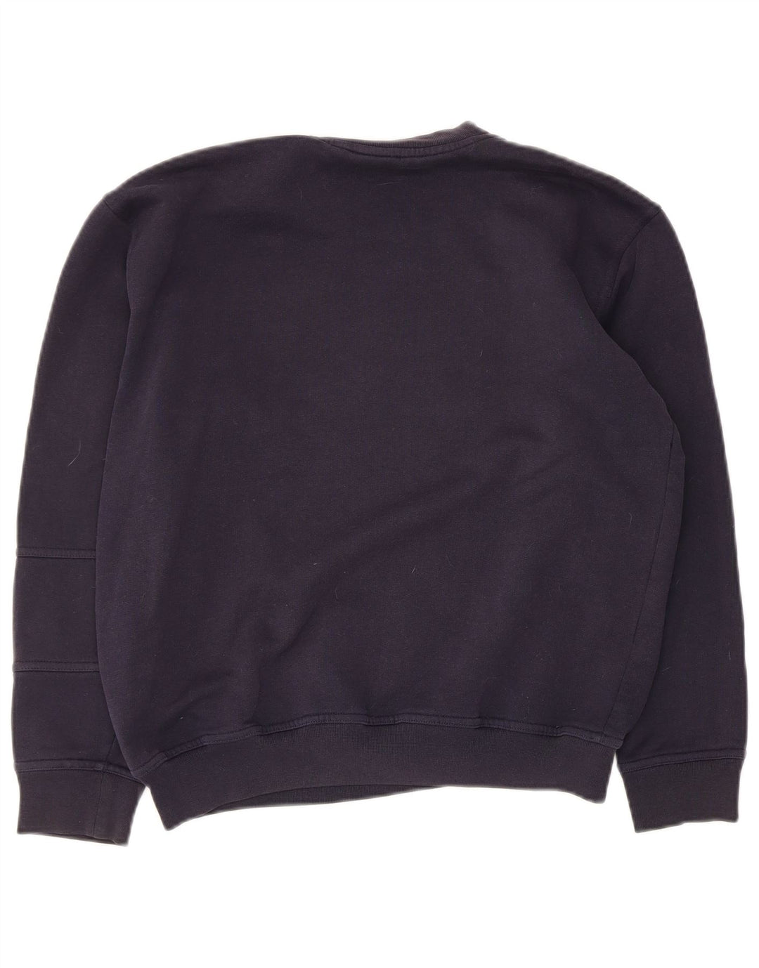 Felpa oversize con grafica da donna Ellesse, maglione UK 10, piccola, blu navy