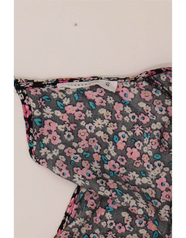 TERRANOVA Womens Cut Out Sundress UK 12 Medium Multicoloured Floral Vintage Terranova and Second-Hand Terranova from Messina Hembry 