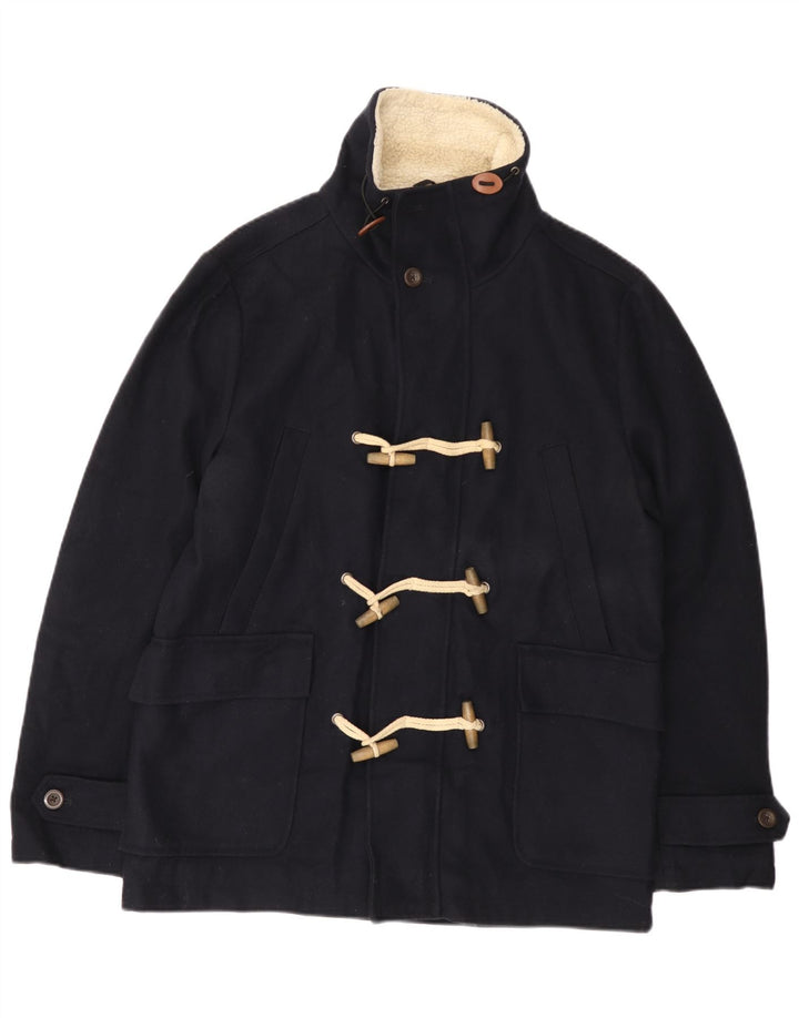 Borsone da uomo Burton UK 38 medio in lana blu navy