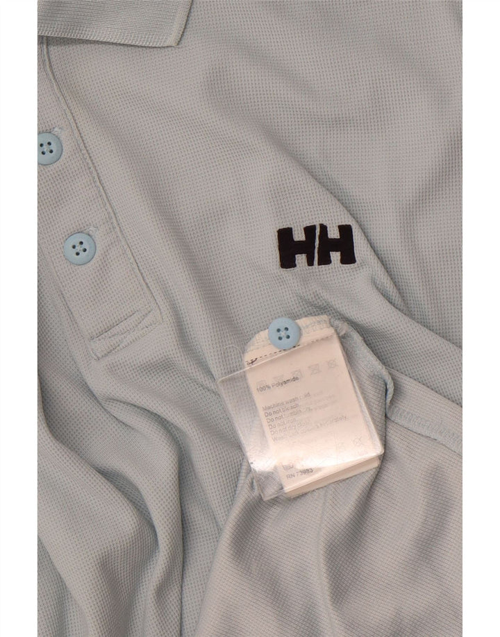 Polo da uomo HELLY HANSEN grande blu in poliammide