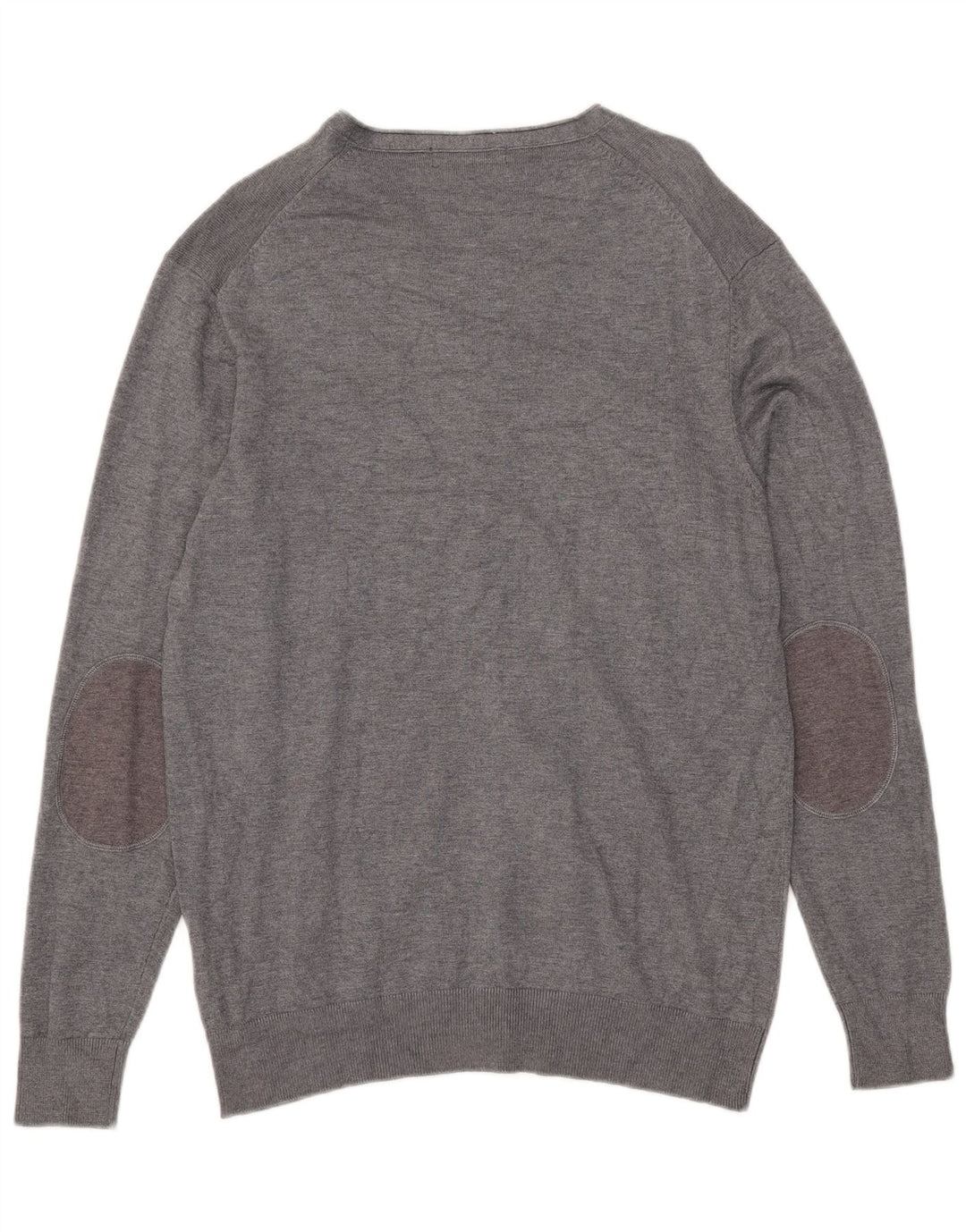 Maglione cardigan da uomo Pierre Cardin grande in viscosa grigia