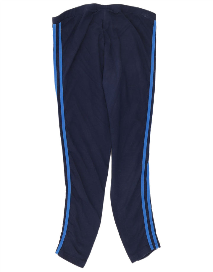 Leggings Adidas da donna UK 16 grande cotone blu navy