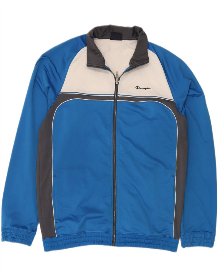 Giacca da tuta da uomo CHAMPION XL Blu Colourblock