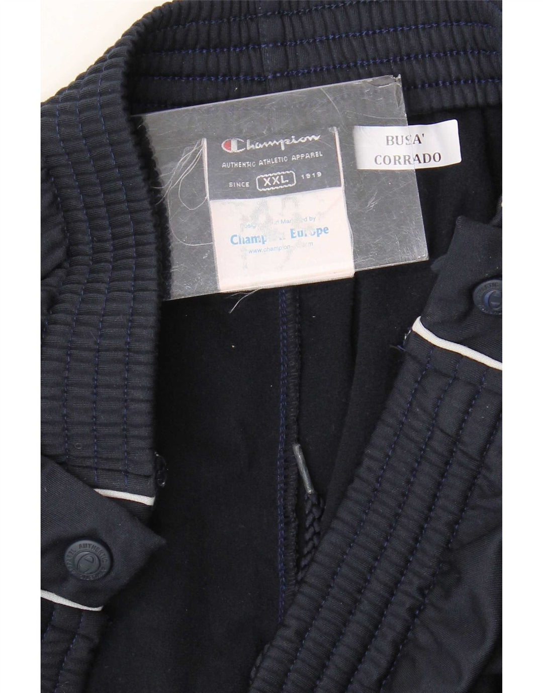 Pantaloni da tuta da uomo Champion 2XL Poliestere blu navy
