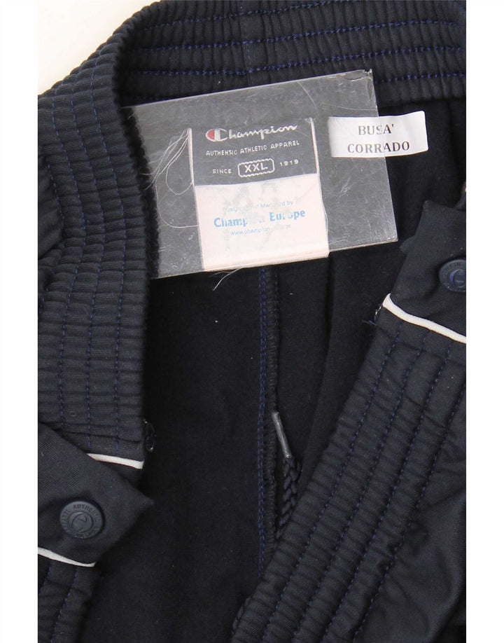 Pantaloni da tuta da uomo Champion 2XL Poliestere blu navy