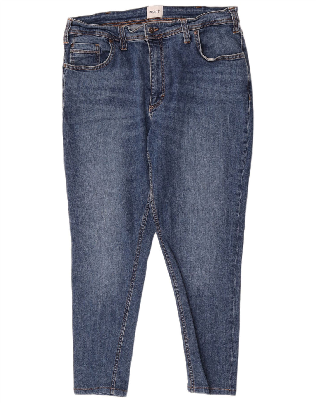 Jeans skinny da uomo Mustang W38 L27 cotone blu