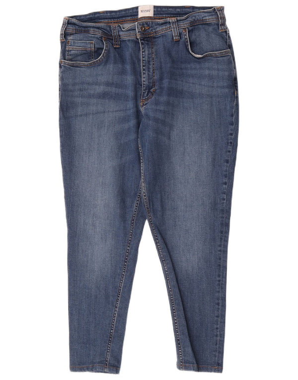 Jeans skinny da uomo Mustang W38 L27 cotone blu