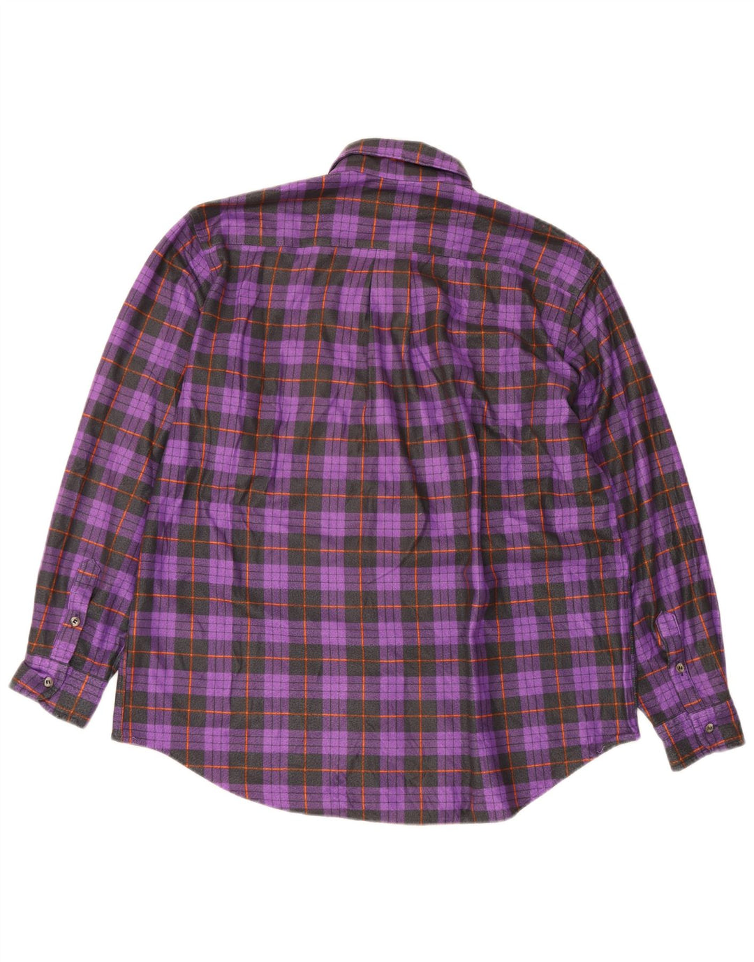 Camicia da uomo Aesse a quadri viola grandi