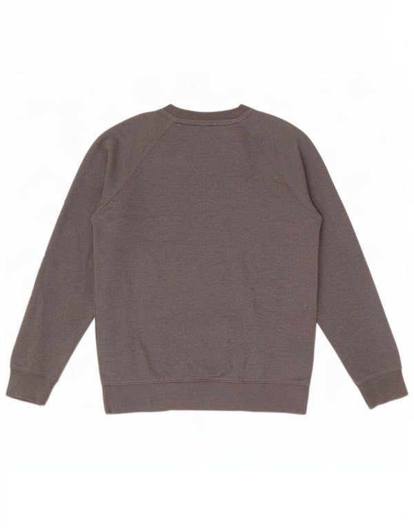 Calvin Klein Jeans Felpa grafica da uomo Maglione in cotone grigio medio