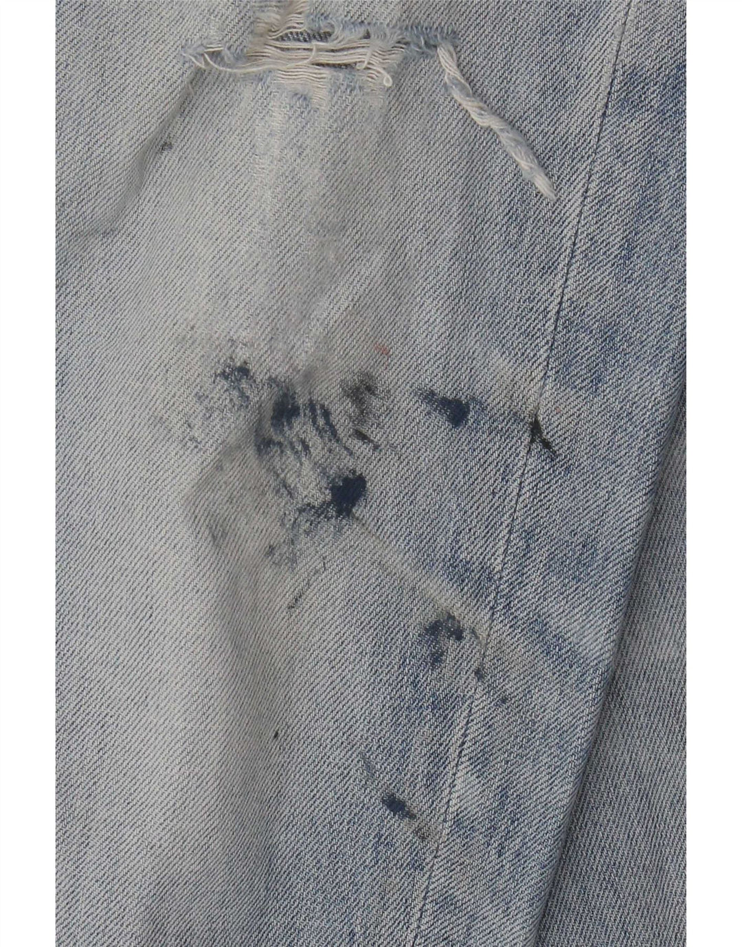 Jeans larghi invecchiati da uomo Superdry W30 L30 cotone blu