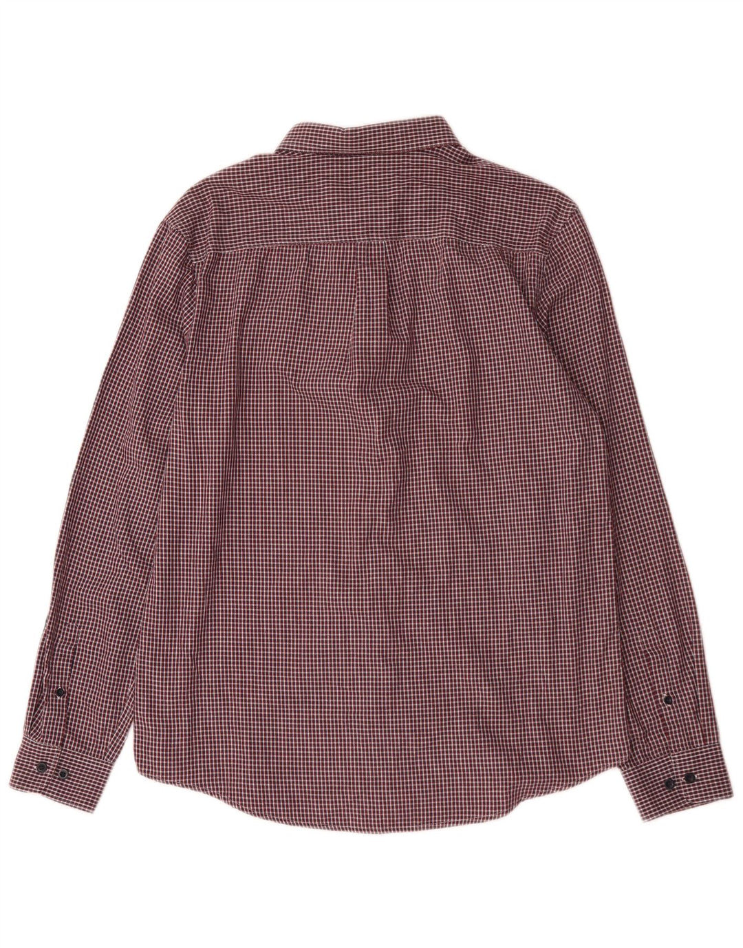 Penguin - Camicia slim fit Heritage da uomo, in cotone a quadri rossi grandi