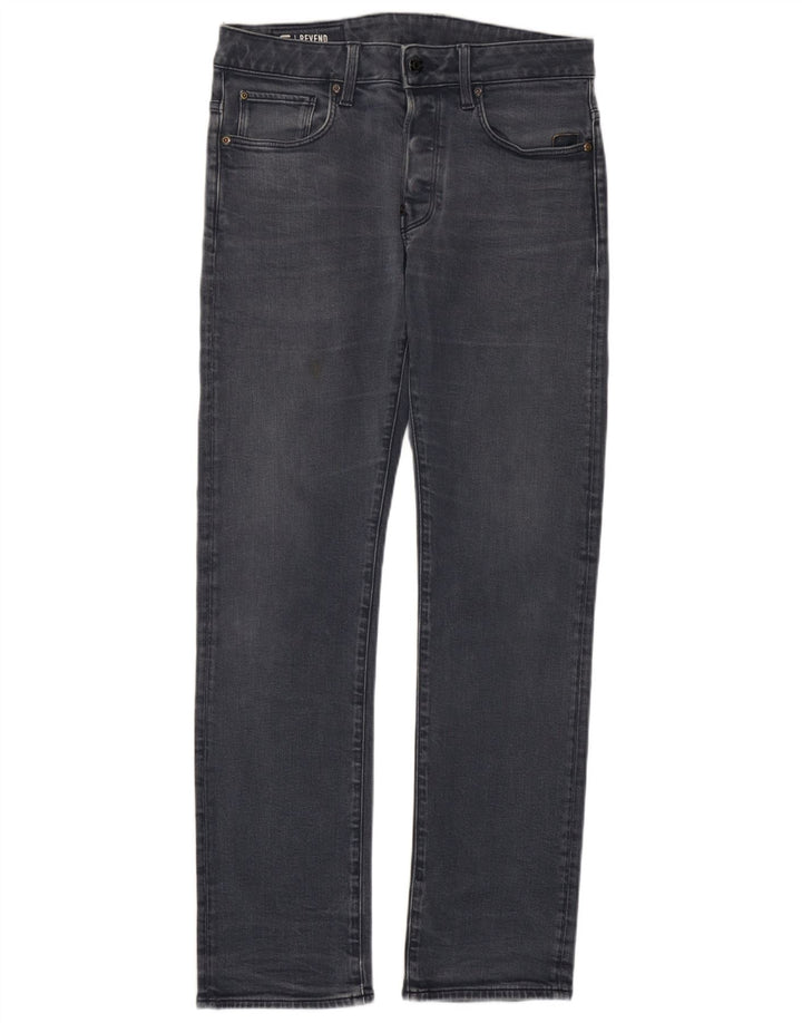 Jeans dritti da uomo G-Star W30 L32 cotone grigio