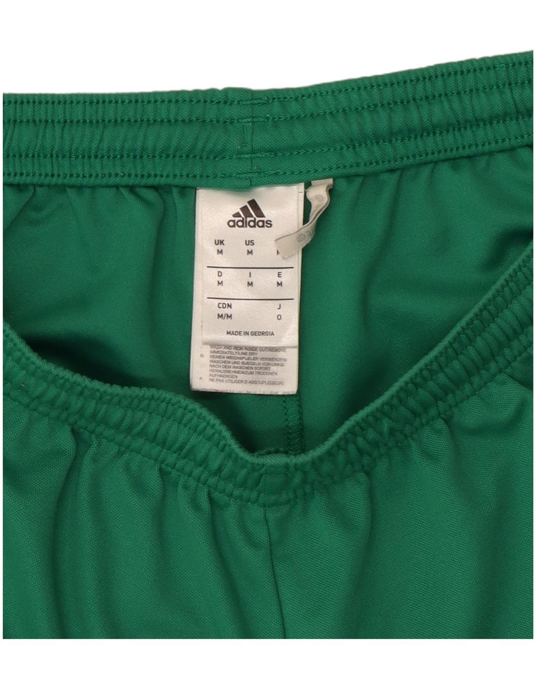 Pantaloncini sportivi ADIDAS Climalite da uomo verde medio in poliestere