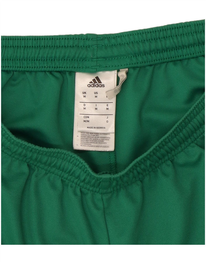 Pantaloncini sportivi ADIDAS Climalite da uomo verde medio in poliestere
