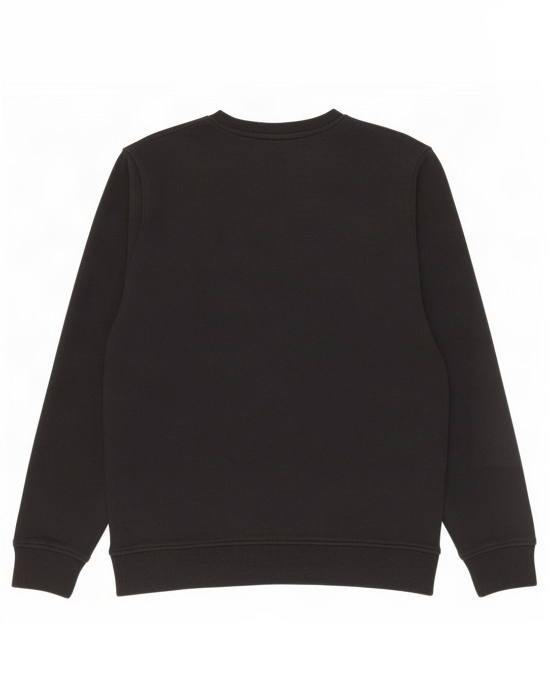 Felpa grafica da uomo Kappa Maglione piccolo cotone nero