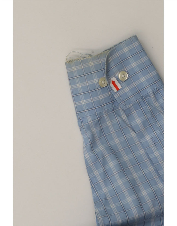 EDDIE BAUER Mens Tall Relaxed Fit Shirt Large Blue Check Cotton Vintage Eddie Bauer and Second-Hand Eddie Bauer from Messina Hembry 