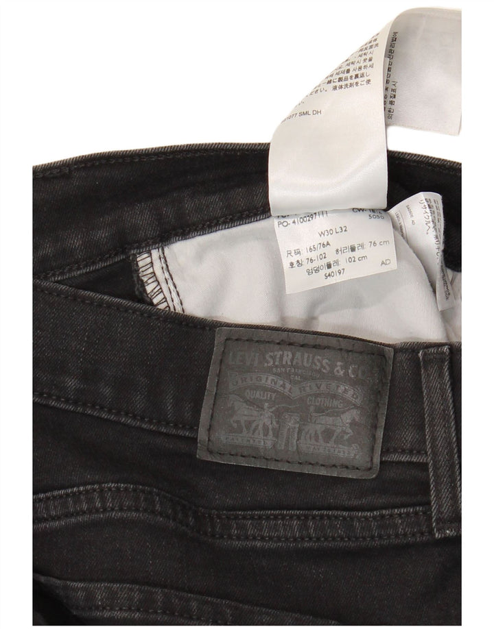 Jeans Levi's da donna 315 modellanti bootcut W30 L32 cotone nero