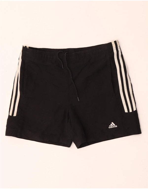 Pantaloncini sportivi Adidas da donna UK 10 piccoli poliestere nero