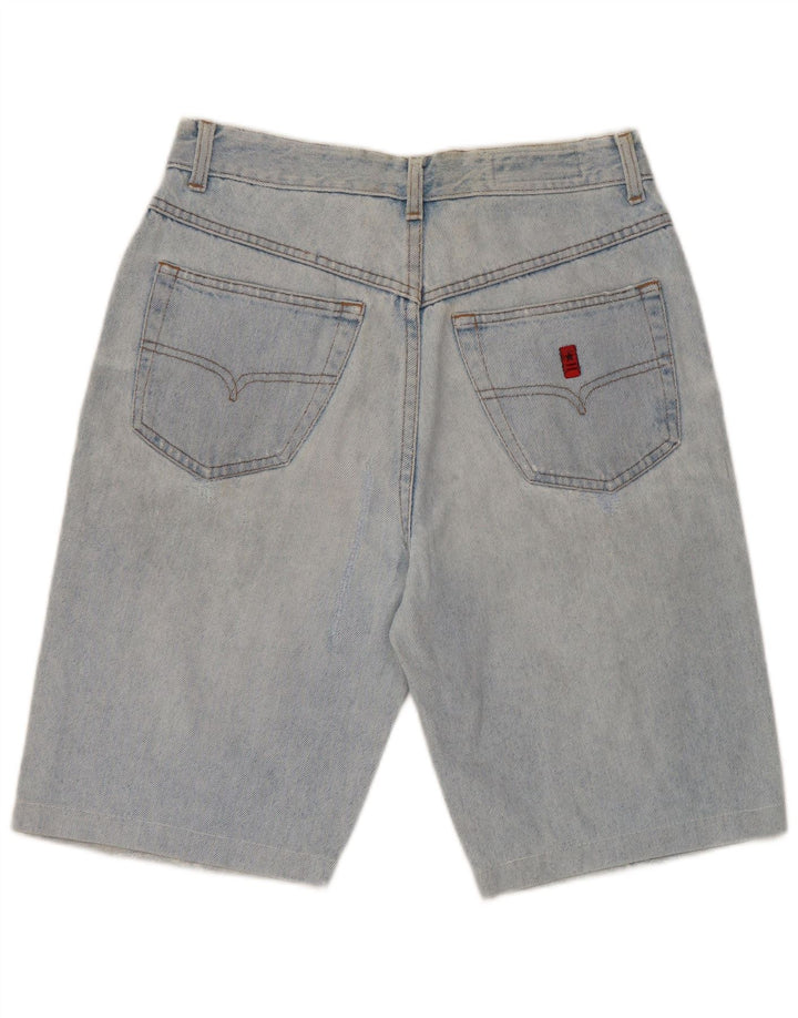 UNIFORM Mens Denim Shorts W33 Medium  Blue Cotton