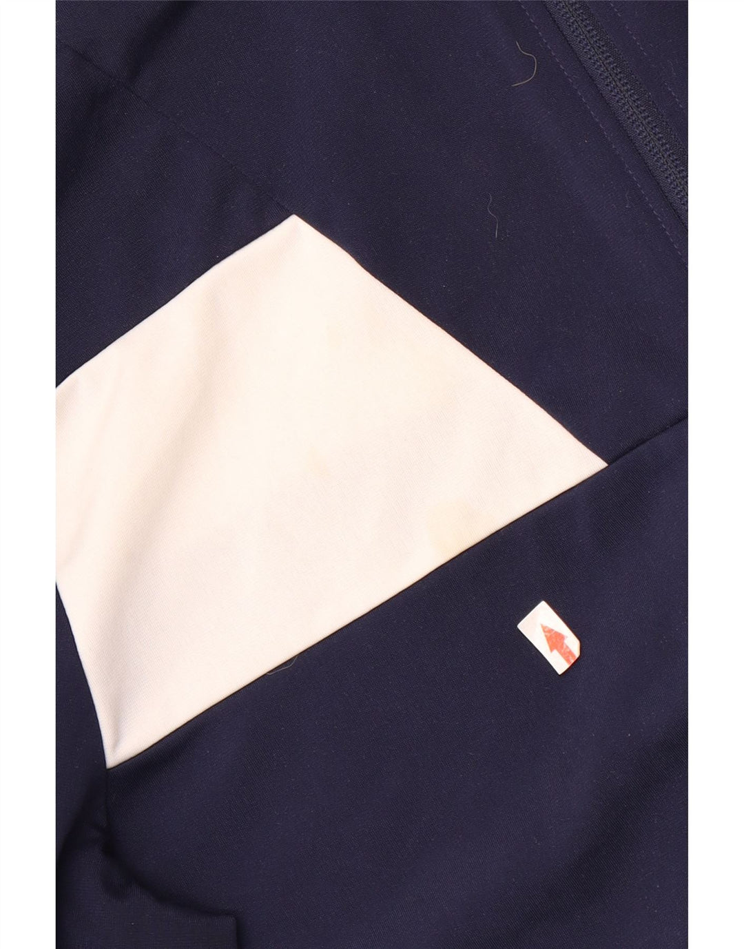 Giacca da tuta da uomo Puma Large in poliestere color block blu navy