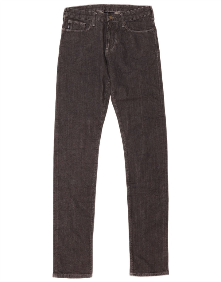 Jeans skinny da donna Armani W28 L34 cotone grigio