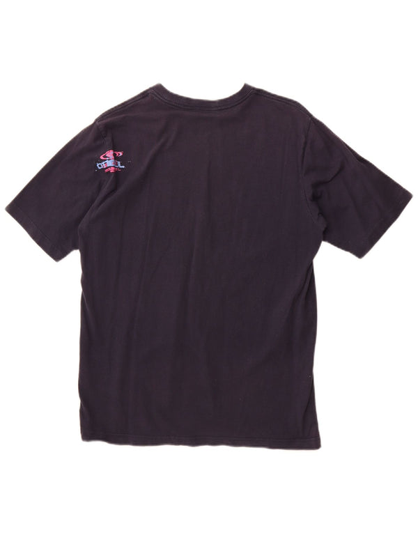 T-shirt grafica da uomo O'Neill Top in cotone blu navy medio