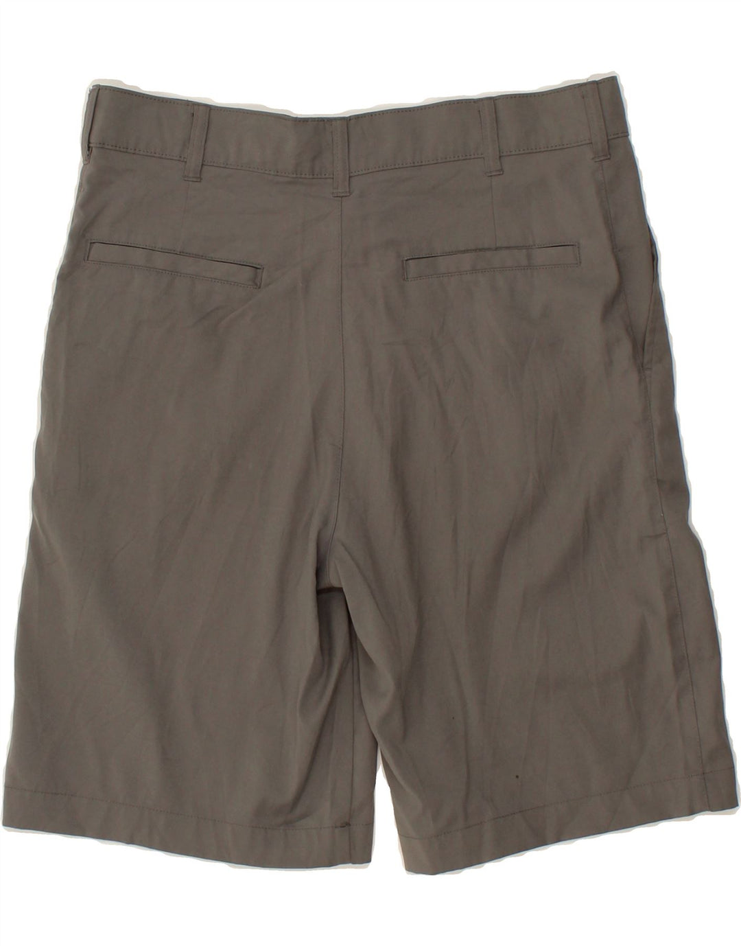 RUSSELL ATHLETIC Mens Chino Shorts W30 Medium Grey Polyester Vintage Russell Athletic and Second-Hand Russell Athletic from Messina Hembry 