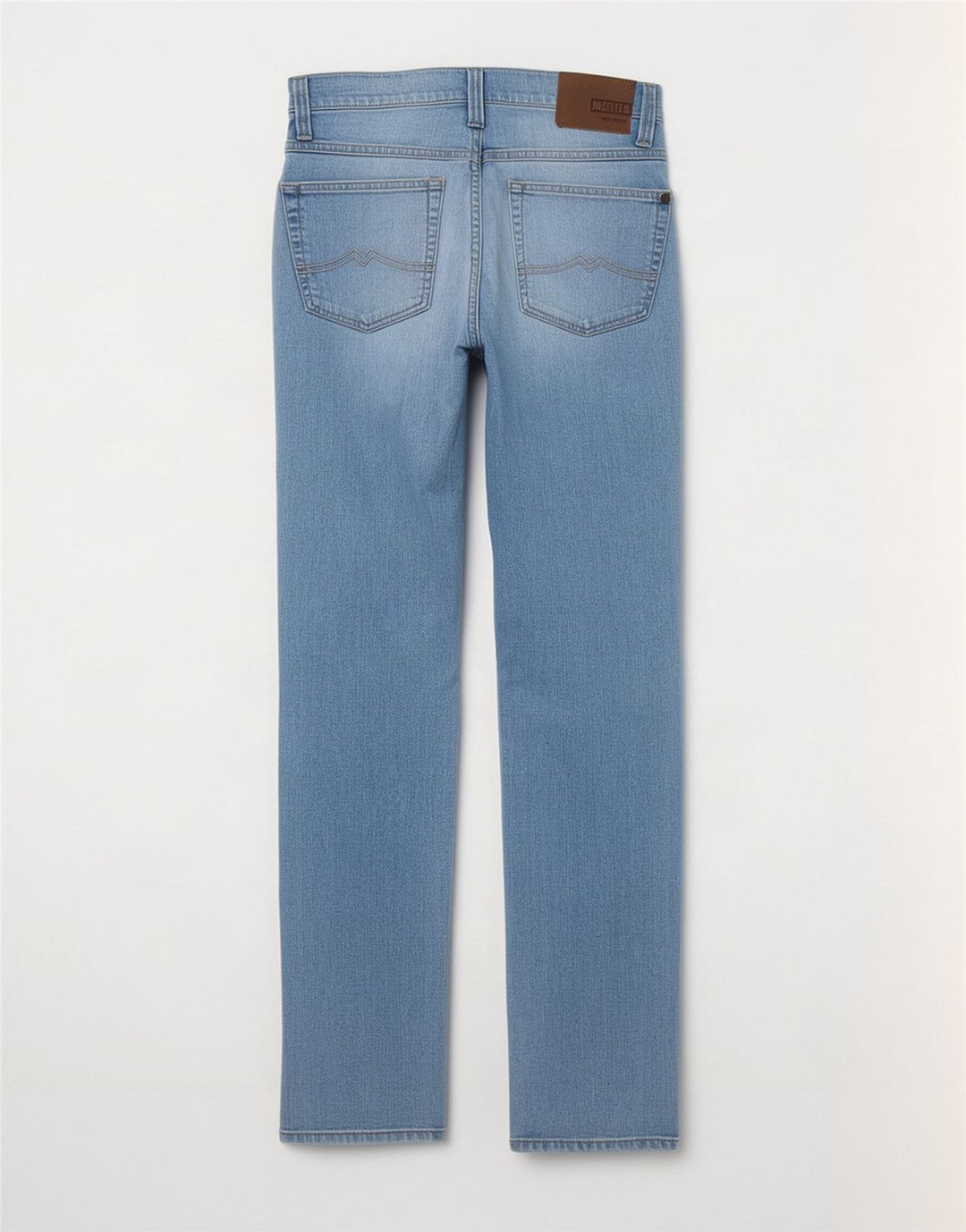 Jeans dritti Tramper da uomo Mustang W33 L34 cotone blu
