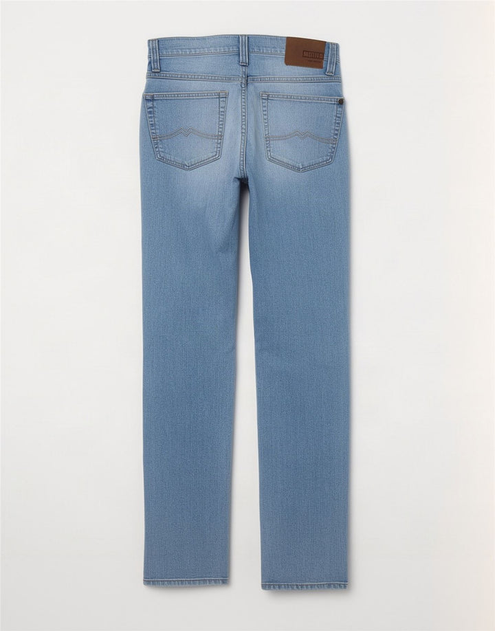 Jeans dritti Tramper da uomo Mustang W33 L34 cotone blu
