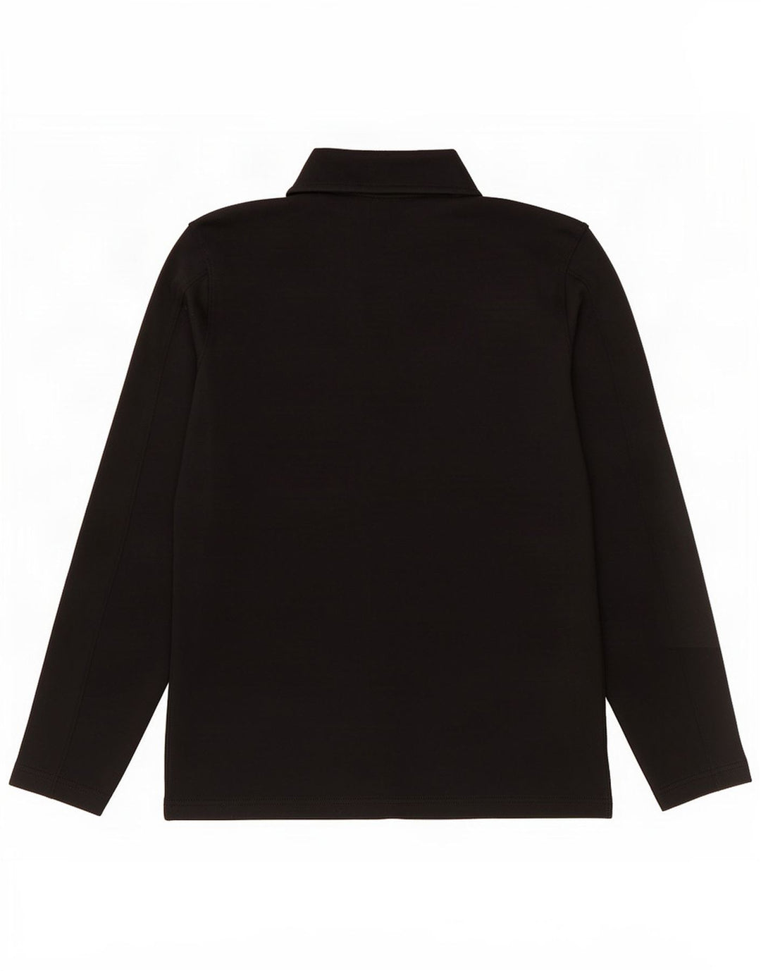 Maglia da uomo Under Armour con zip e collo a maniche lunghe, grande, in poliestere nero