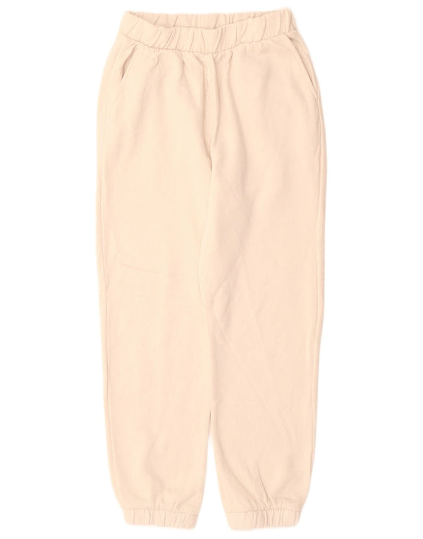 Pantaloni da tuta da donna ZARA Joggers UK 12 Cotone beige medio
