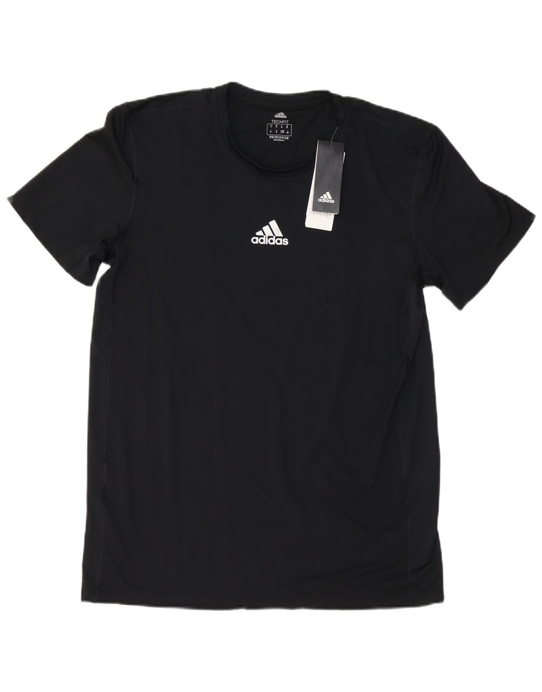Maglietta Adidas da uomo Top Large in poliestere nero