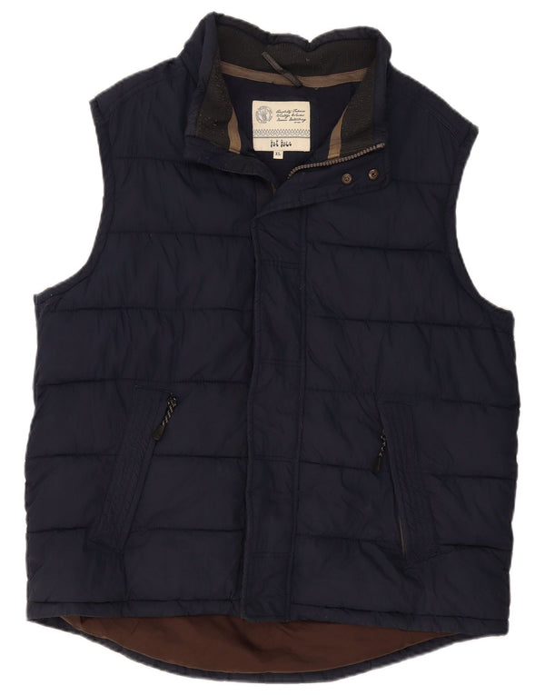 Gilet imbottito da uomo Fat Face UK 42 XL Cotone blu navy