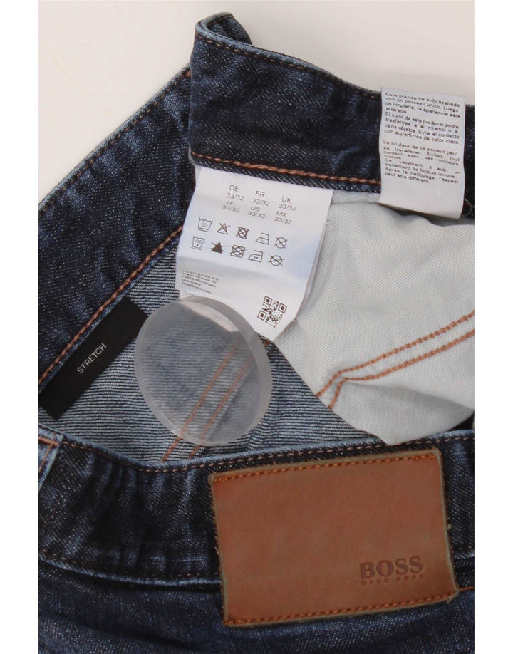 Jeans slim da donna Hugo Boss W33 L32 cotone blu