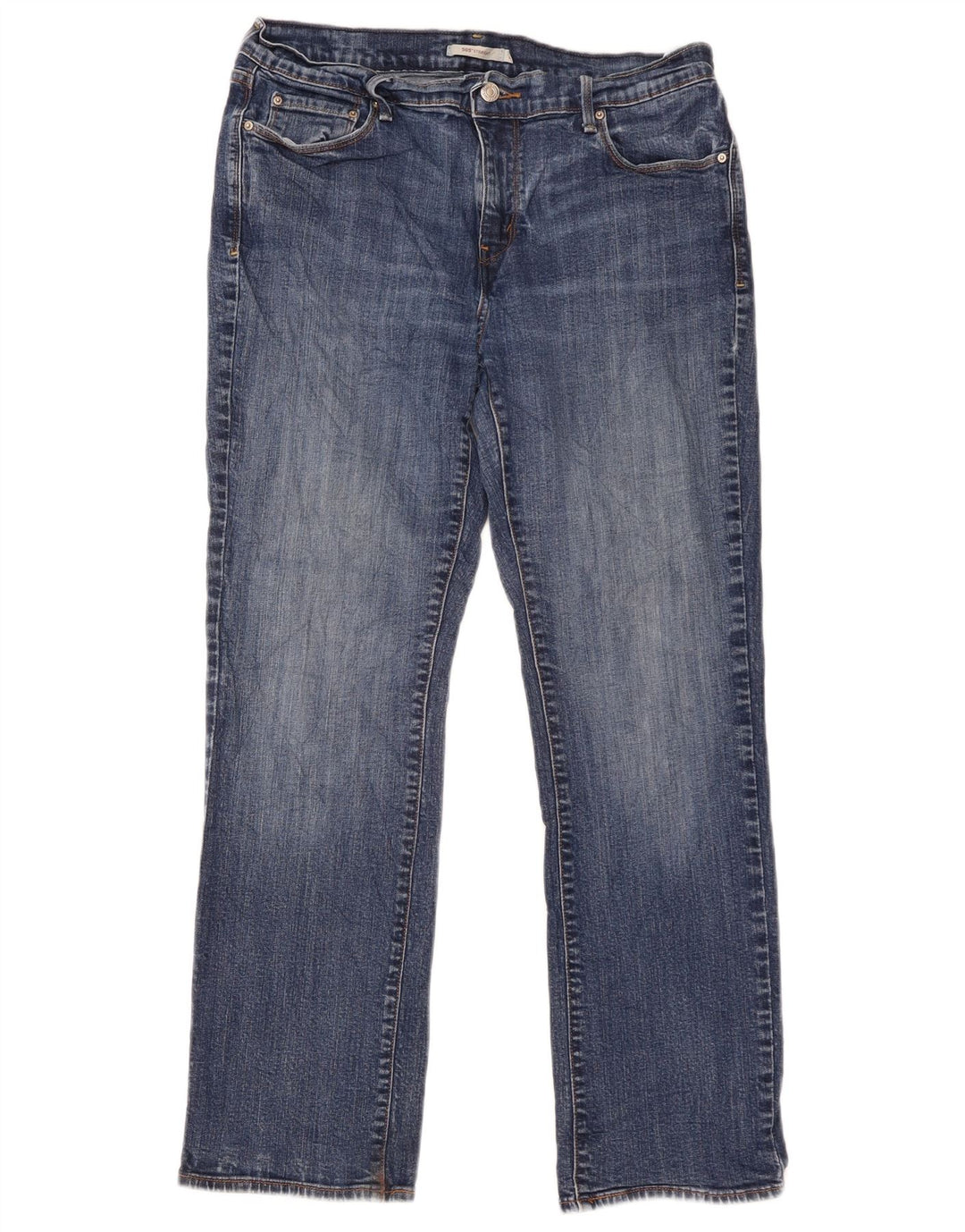 Jeans dritti Levi's 505 da donna W31 L29 cotone blu