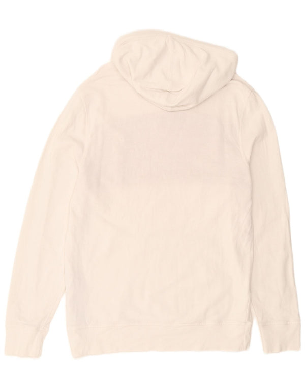 Levi's Uomo Felpa con cappuccio grafica Maglione grande in cotone color block bianco