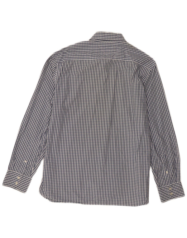 Camicia da uomo Tommy Hilfiger XL in cotone a quadretti blu